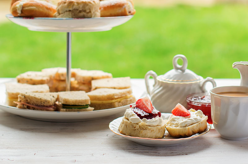 Afternoon tea.