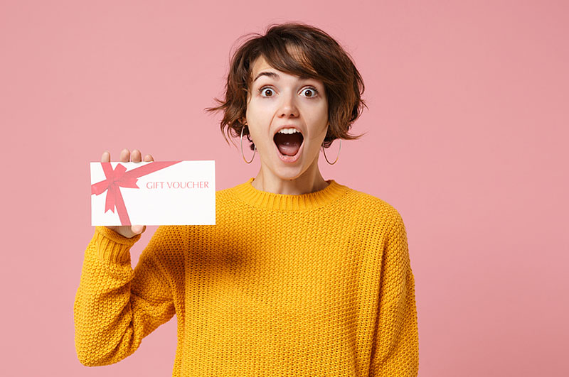 Guernsey bar and restaurant gift vouchers.