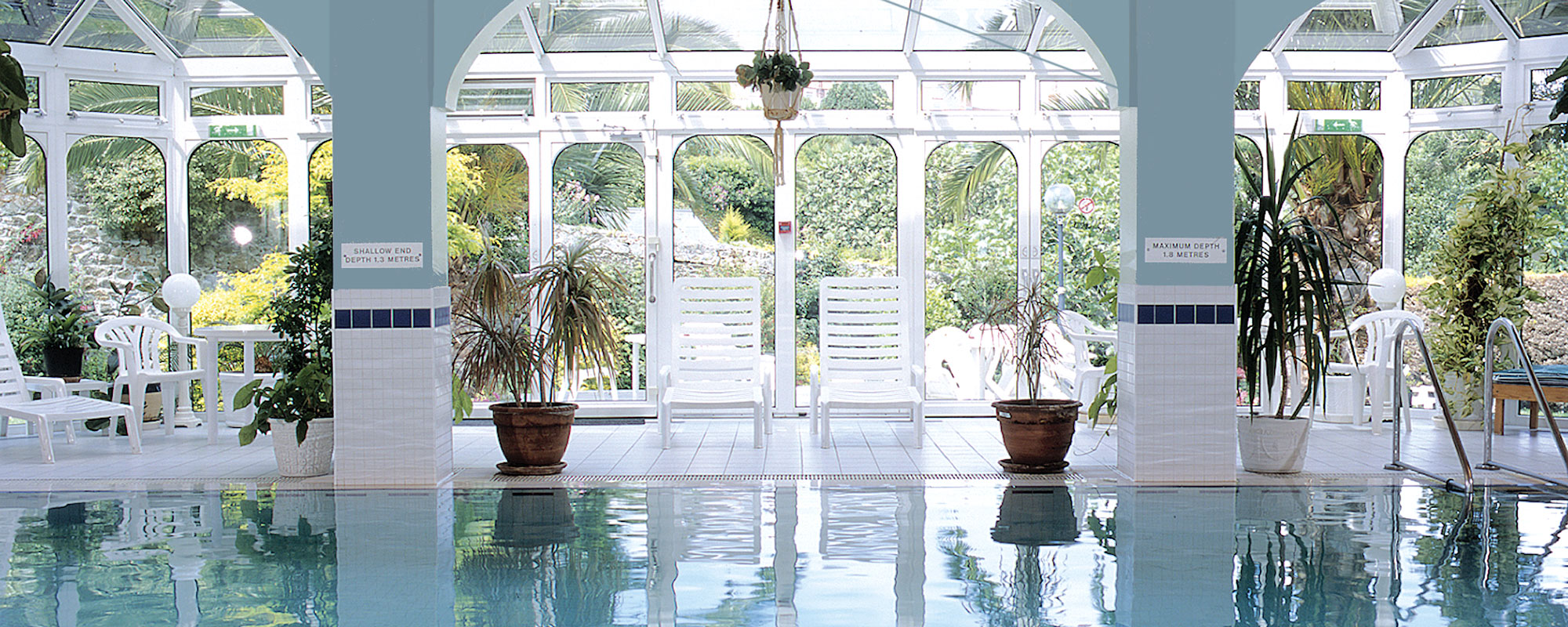Hotel health suite.