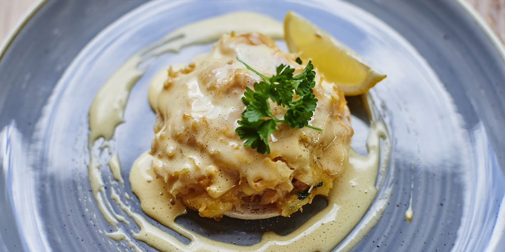 Sample dinner menu.