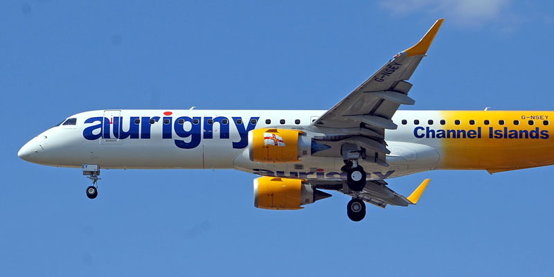 Fly Aurigny to Guernsey.